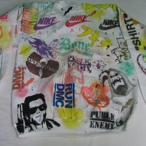 Vintage Hand Painted Nike Doom Akira Crewneck